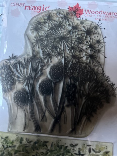 Woodware clear florals stamps - woodware,