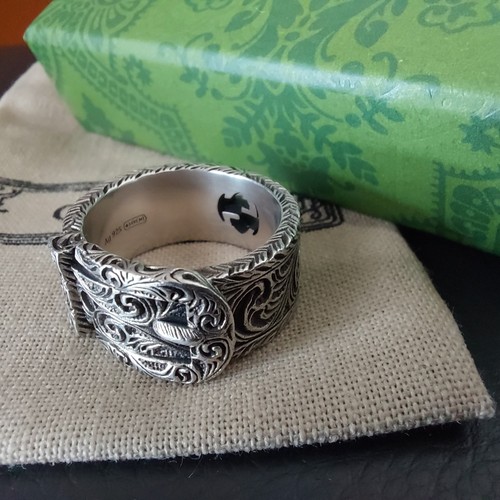 Gucci buckle design ring - buckle, w/