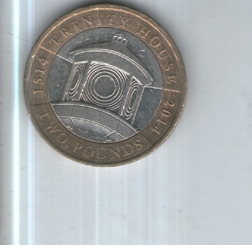 2014 2 pound coin - 2014, /
