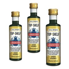 3x Still Spirits Top Shelf Absinthe Essence Flavours 2.25L