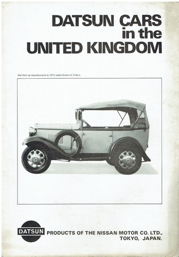 Datsun 100a cherry 1200 1600 - 1200,