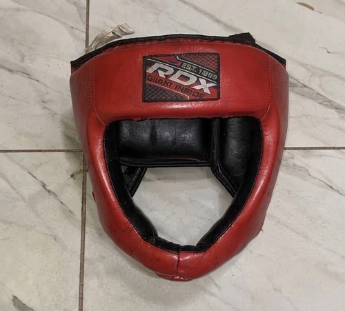 Rdx boxing head guard - rdx, red