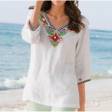 Soft Surroundings Embroidered