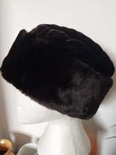 Faux Fur Winter Hat Vintage