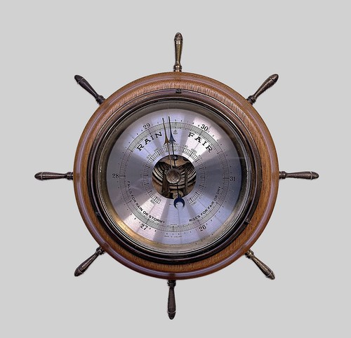 Vintage wood and brass - brass,