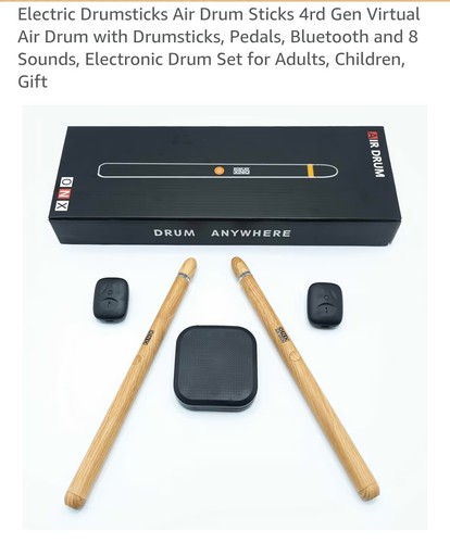 Electronic drum sticks - kit, air