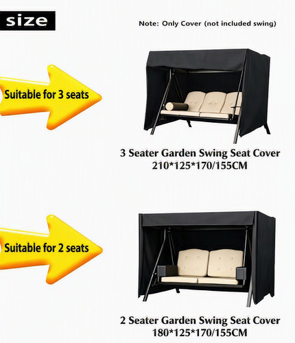 Garden swing cover - cover, heavy