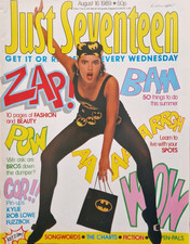 Just Seventeen Magazine *** 16 August 1989 - Kylie Minogue, Siobhan Fahey