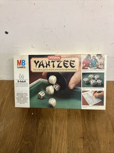 Yahtzee vintage 1982 - vintage, game