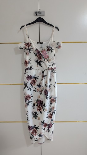 Boohoo ivory floral open - boohoo,