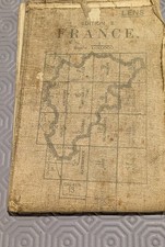 WW1 Folding Map France Lens