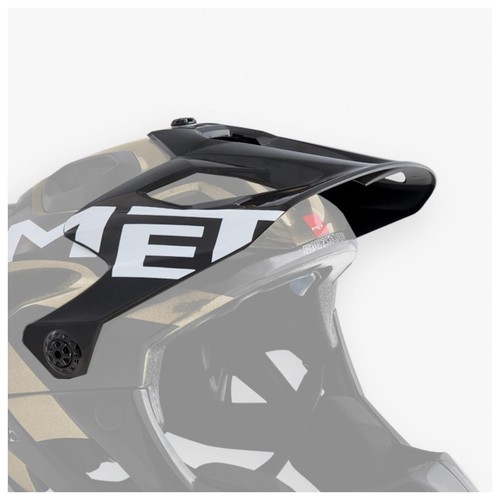 Met parachute visor black - parachute,