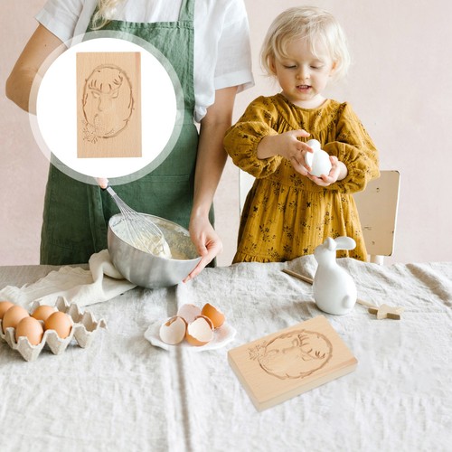 Christmas biscuit mold wooden - christmas,