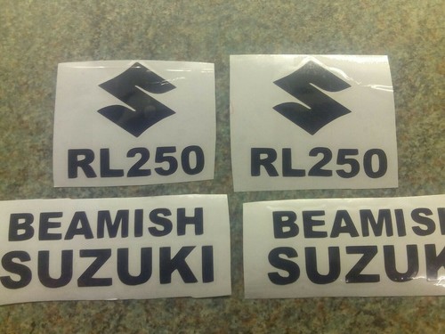 Beamish suzuki tank decal - suzuki,