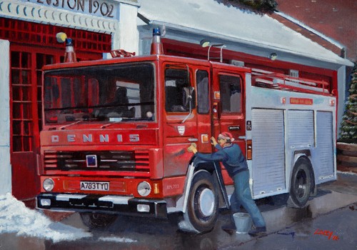 Dennis london fire brigade - dennis,
