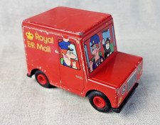 Vintage, 1983,  ERTL Postman Pat Van, Post Office Red Toy Car Van **
