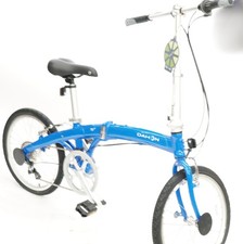 Dahon MU D8 Folding Bike DAHON Custom V-Brakes (Cobalt Gloss)