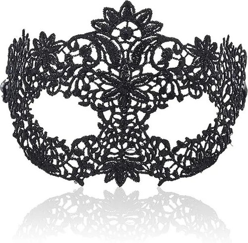 Lace venetian masquerade mask - masquerade,