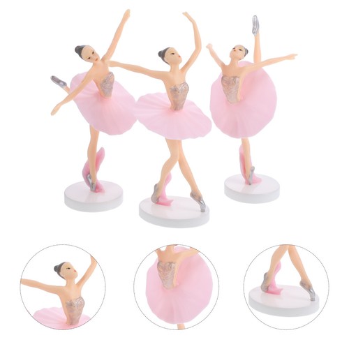 3pcs reusable pink ballet - 3pcs,