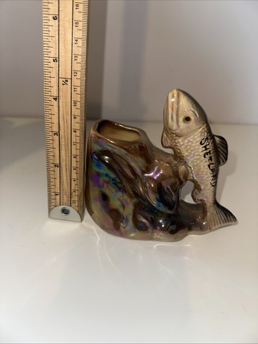 Lustre ware pottery leaping - ware,