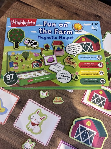 Magnetic farm play set - magnetic,
