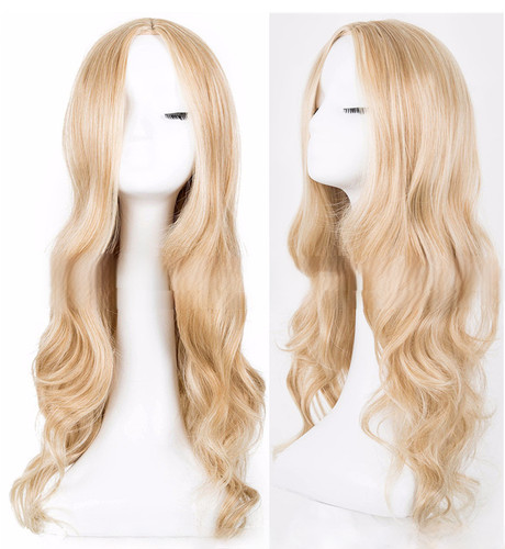 Womens blonde long curly - long, wigs