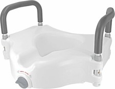 Ortholgics Raised Toilet Seat Booster Arms Universal Elevated Disability Aid M11