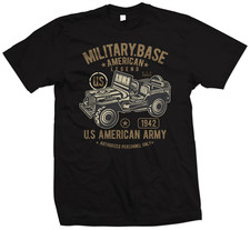 Army Jeep T Shirt, 4x4 T