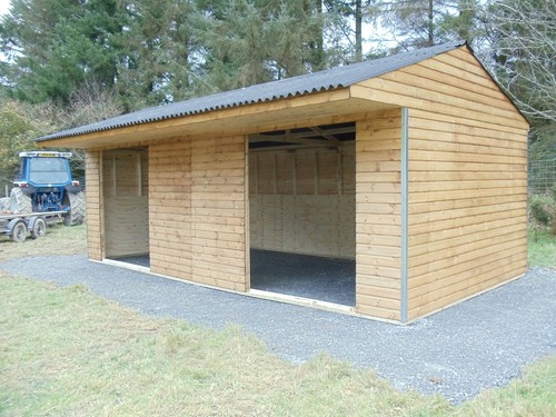 Mobile field shelter horse - mobile,