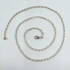 Vintage Sterling Silver 18” Belcher Chain / Necklace 925