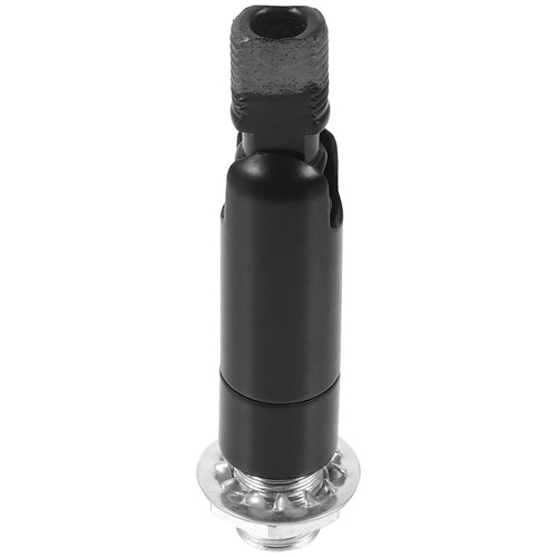 Black reusable metal lamp - black,