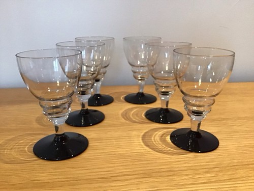 Set ribbed black footed art - 6,