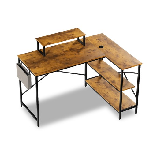 Wooden computer desk table - wooden,
