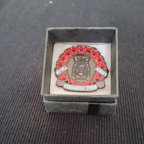 Wrexham pin badge will - badge,