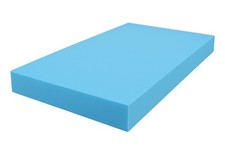 HIGH-DENSITY UPHOLSTERY FOAM SHEET- CUT TO ANY SIZE- FOR CUSHIONS, SOFAS, & BEDS