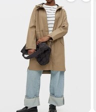 New Taupe  Ladies Rubberised  Raincoat TU Fantastic! Sizes S M L XL