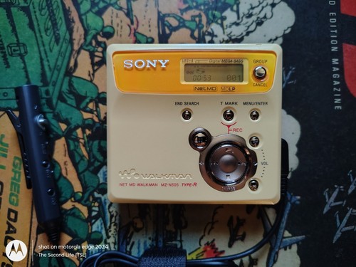 Sony n505 net minidisc - mz-n505, md