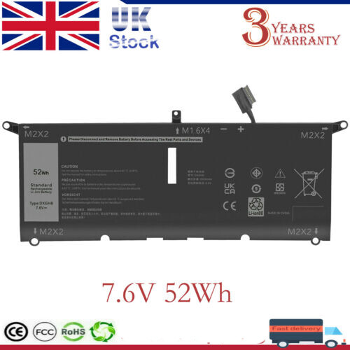 Dxgh8 0drrp battery for dell - 0drrp,