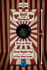 Ball in the Bucket - Fund Raising Carnival Fete Games Fair Wedding Side Charity