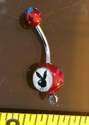 Belly button barbell - belly, playboy