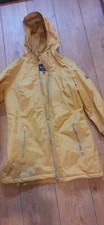Ladies Lovely Mustard Regatta  Waterproof Coat Size 12
