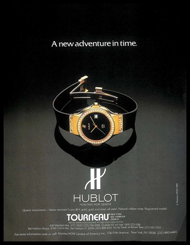 1985 hublot watch vintage - 1985,