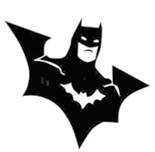 K13 huge batman silhouette - ,