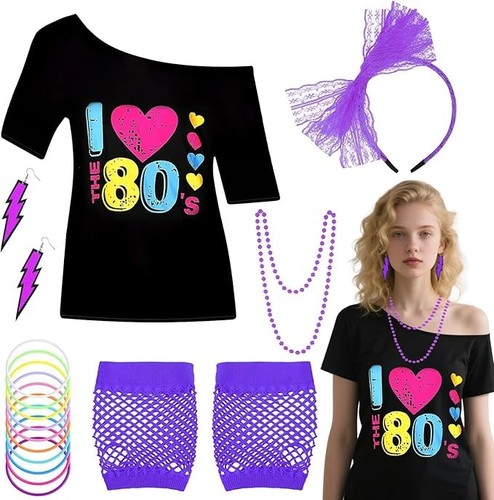 80s fancy dress - dress, outfit