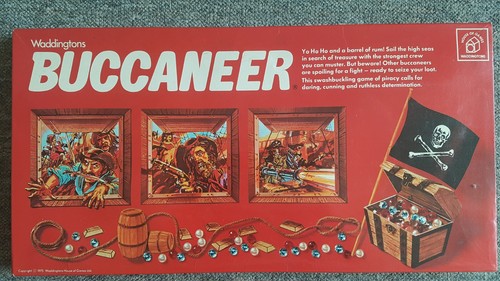 Vintage buccaneer board game - vintage,