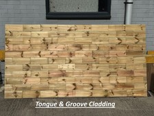 20m2- Tongue & Groove wood boards Wall Cladding Timber Plank Shingle Free P&P