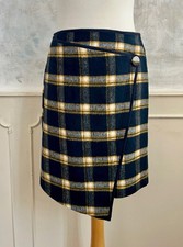 NEXT Navy Blue Yellow Wool