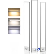 3 PACK 30CM Shirylzee Under Cupboard Kitchen Lights Motion Sensor Under Cabinet