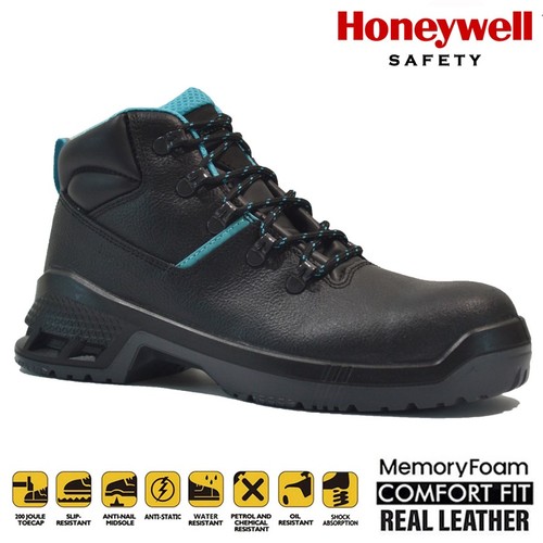 Mens leather safety - leather, steel