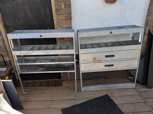 Metal van racking - , with